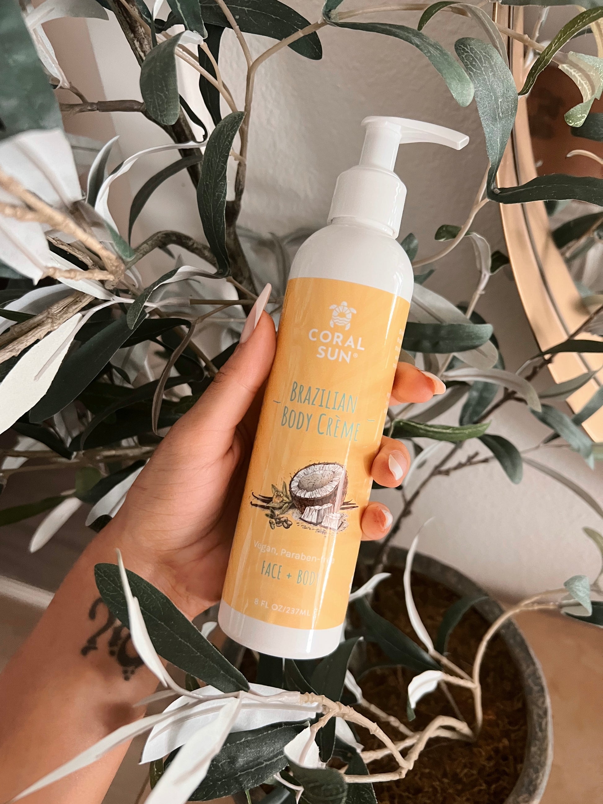 Brazilian Body Crème - Coral Sun