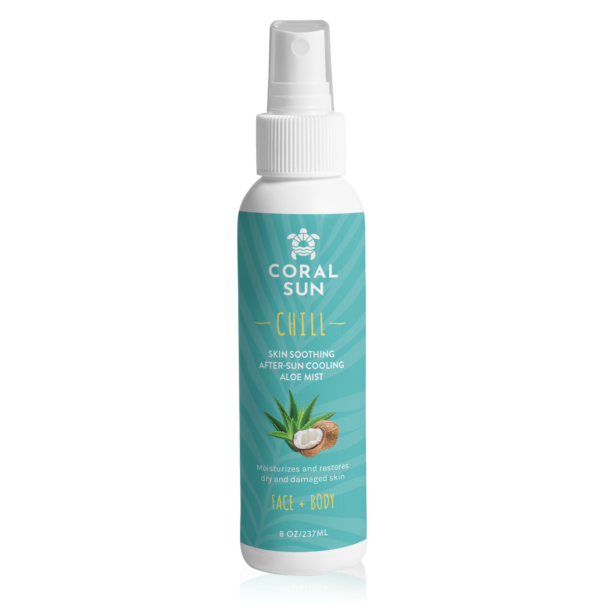 CHILL Cooling After Sun Aloe Mist - Coral Sun
